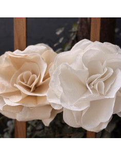 Flores de Tela Surtidas x 1 2