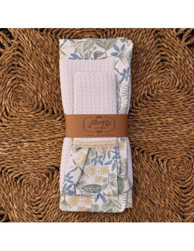 Set Seca Platos: Seca platos + Repasador