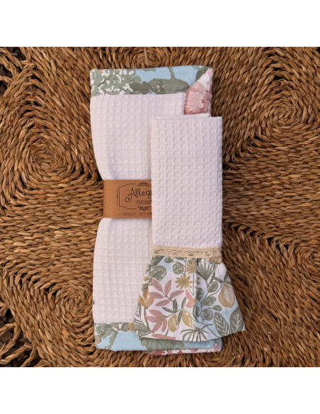 Set Seca Platos: Seca platos + Repasador