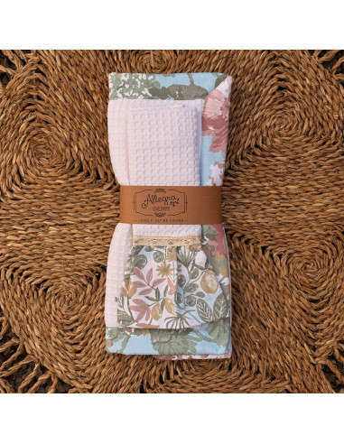 Set Seca Platos: Seca platos + Repasador