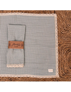 Pack x 2 - Individual Matero - Multiuso - MIl Rayas 2