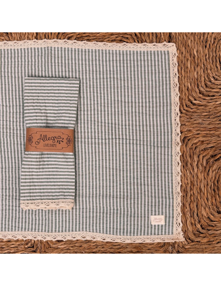 Pack x 2 - Individual Matero - Multiuso - MIl Rayas