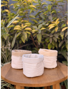 Contenedor Reversible Tusor Rayas