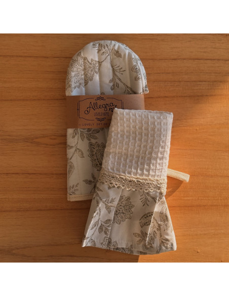 Set Manopla AM : Manopla + Repasador