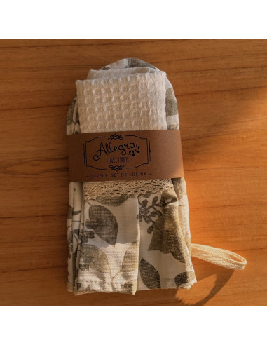 Set Manopla AM : Manopla + Repasador