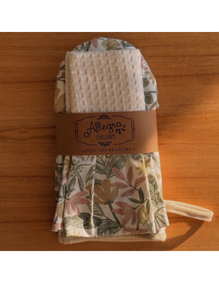 Set Manopla AM : Manopla + Repasador