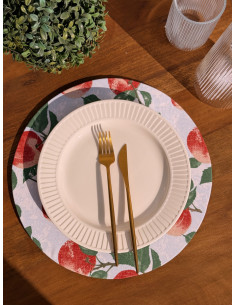 Plato de Sitio - Indian Cotton