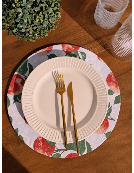 Plato de Sitio - Indian Cotton