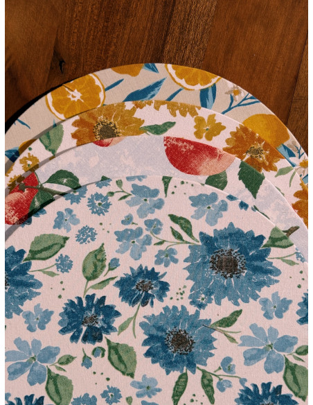 Plato de Sitio - Indian Cotton