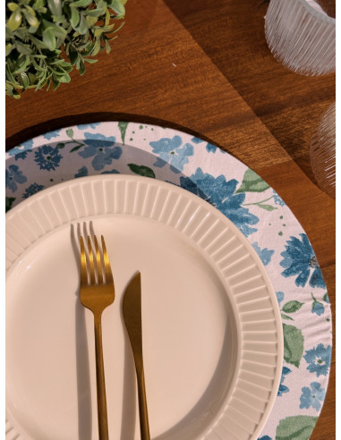 Plato de Sitio - Indian Cotton