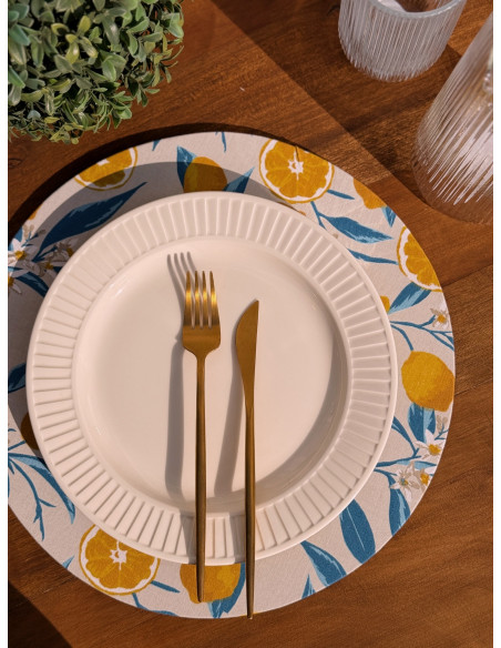 Plato de Sitio - Indian Cotton