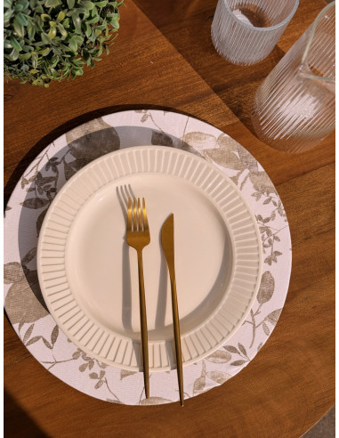 Plato de Sitio Estampado