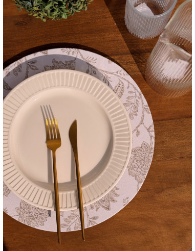 Plato de Sitio Estampado