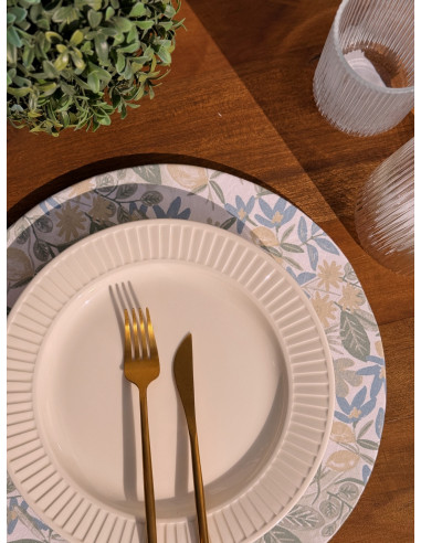 Plato de Sitio Estampado