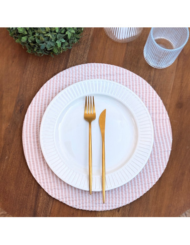 Plato de Sitio - Tusor Mil rayas