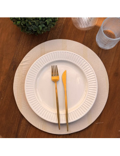 Plato de Sitio  - Happy Holidays