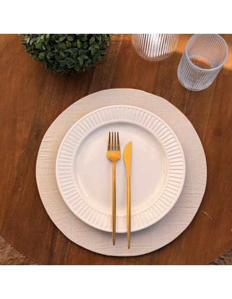 Plato de Sitio  - Happy Holidays