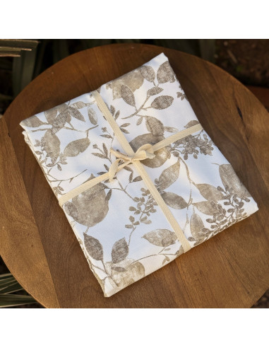 Mantel Botanical Beige