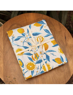 Mantel Indian Cotton - Limones 2