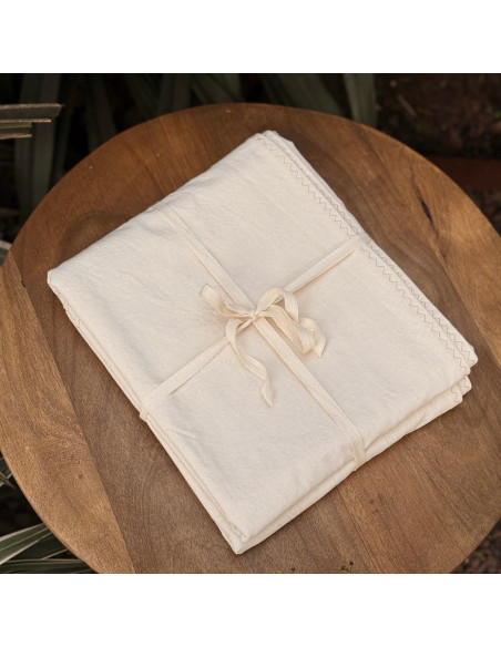 Mantel Zig Zag Tusor HILO