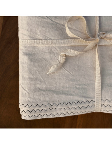 Mantel Zig Zag Tusor HILO