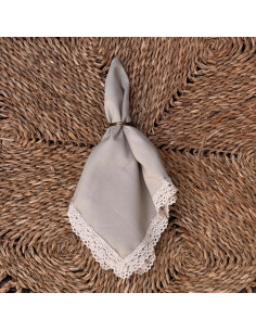 Servilletas Puntilla Media - Pack x 4 2