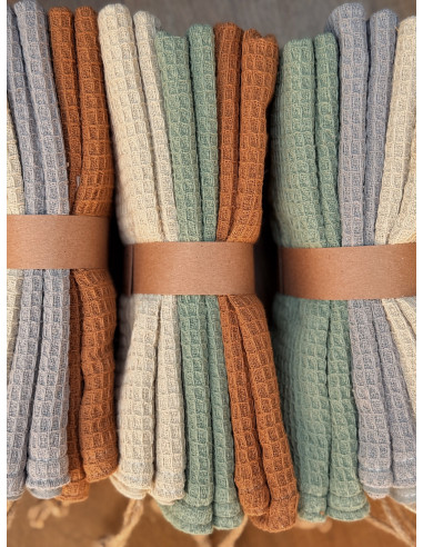 Paño de Waffle Reversible  x 3