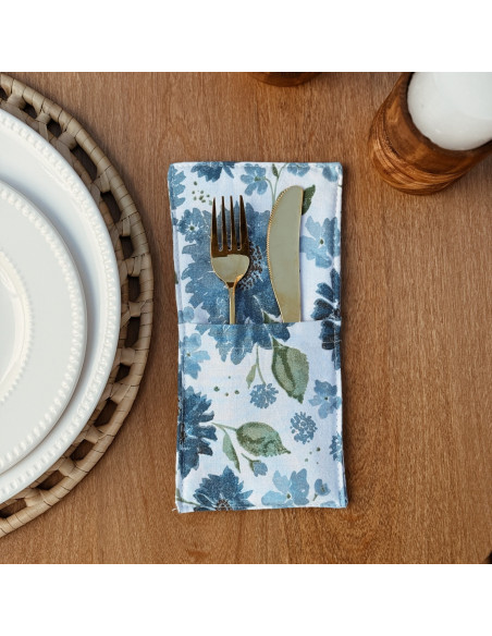 Porta Cubiertos - Indian Cotton