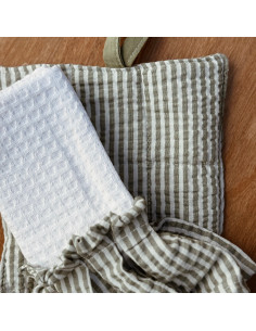 Set Agarradera Matelasé + Repasador