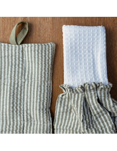 Set Agarradera Matelasé + Repasador 2