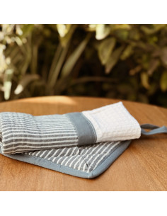 Set Agarradera + Repasador Bicolor