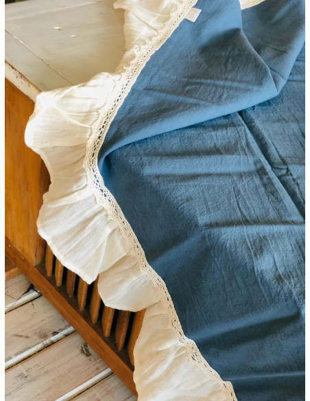 Centro de Mesa - Gasa, Volados y Puntillas - 1x1