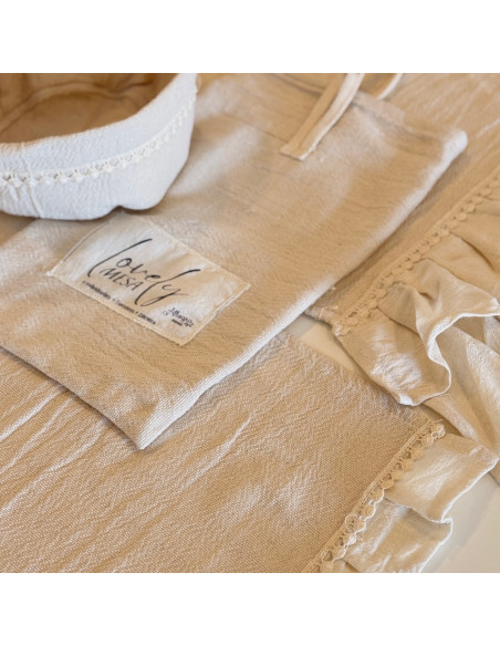 Set de Mesa Elena:  Individuales x 4, Camino y Panera