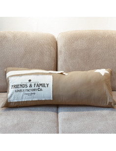 Almohadon Friends & Family Factory -  Caqui Manija 2