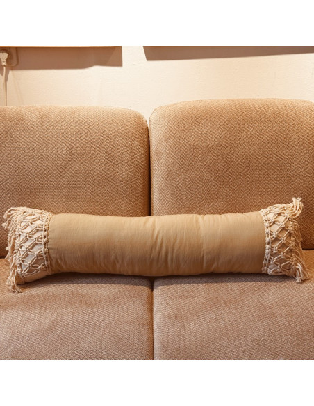 Almohadones - BERNA XL - Tusor y Macramé