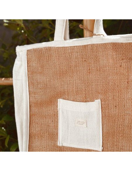 Bolso Matero Rustic Chic Arpillera