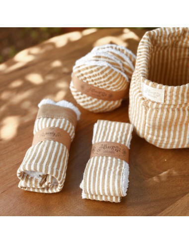 Set Beauty: Contenedor, Vincha, Towel & pads