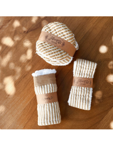 Set Beauty: Contenedor, Vincha, Towel & pads