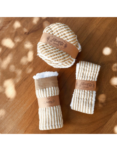 Set Beauty: Contenedor, Vincha, Towel & pads