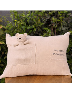 Bear Pillow Panama - 40 x 60