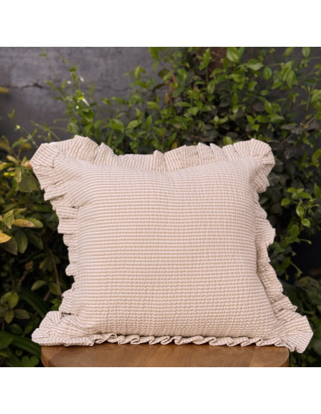 Combo Almohadones - FIORE COMPLETO - Tusor Mil Rayas