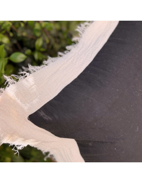 Combo Almohadones -  LISBOA Tusor y bambula desflecada