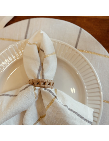 Pack de Servilletas x 4  - Cuadros Holidays