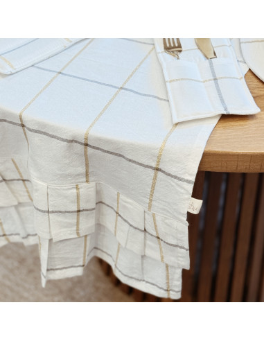 Camino de Mesa con Volados - Cuadros Holidays