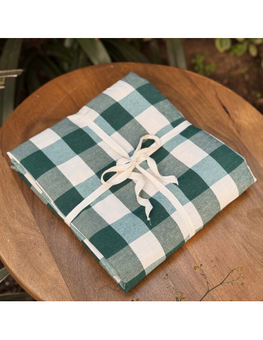 Mantel Cuadrille Verde