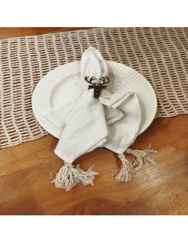 Servilletas Holidays Tusor Rayas - BORLITAS al tono