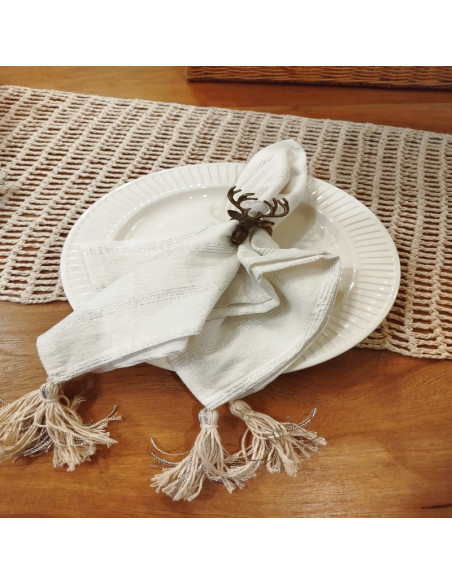 Servilletas Holidays Tusor Rayas - BORLITAS al tono