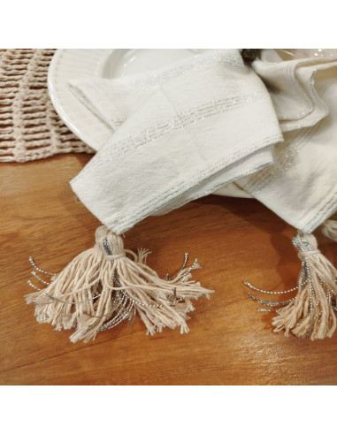 Servilletas Holidays Tusor Rayas - BORLITAS al tono