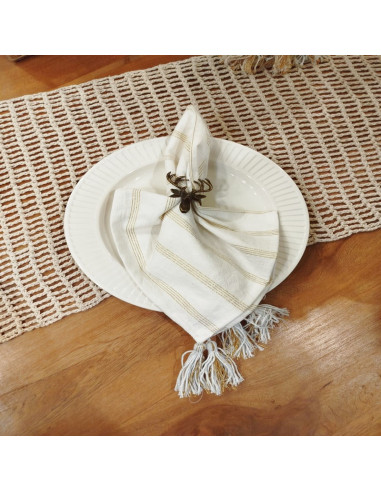 Servilletas Holidays Tusor Rayas - BORLITAS al tono