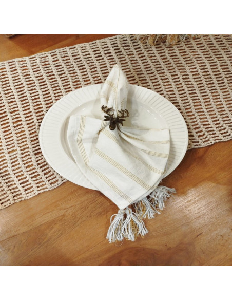 Servilletas Holidays Tusor Rayas - BORLITAS al tono